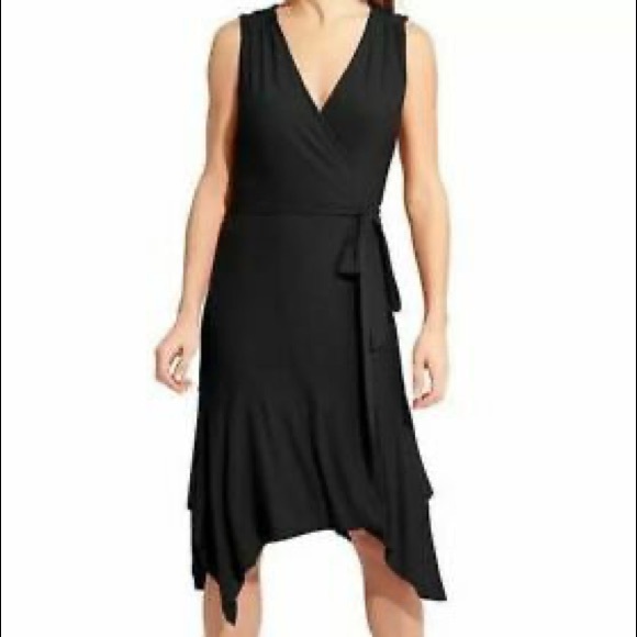 Athleta Dresses & Skirts - Athleta Winward Wrap Dress Black
